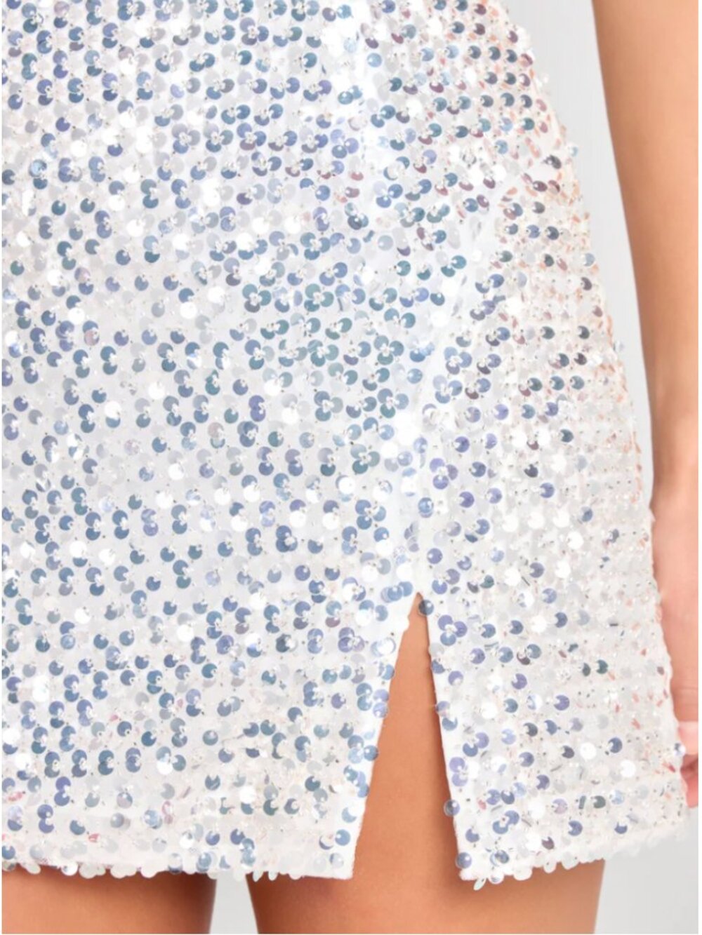 NWT Size M Nadine Merabi Gigi Sequined Dress - Picture 7 of 9